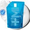 La Roche-Posay, Effaclar Eco-Recharge Gel schiumogeno purificante, Deterge e opacizza delicatamente, Formula senza sapone, PH fisiologico, Per pelli grasse a tendenza acneica, 400 ml