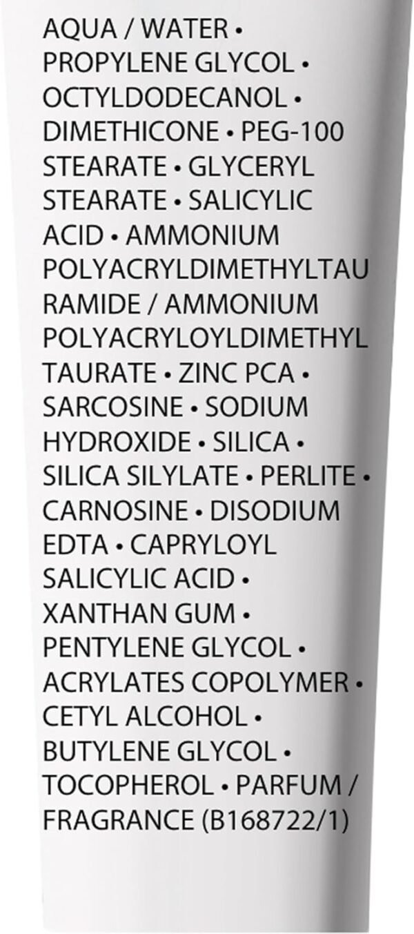 La Roche Posay Effaclar K (+), Trattamento Rinnovatore, Per Pelli Grasse, Azione Antiossidante e Seboregolatrice, Pelle Liscia e Opaca, con Vitamina E e Carnosina, 40 ml