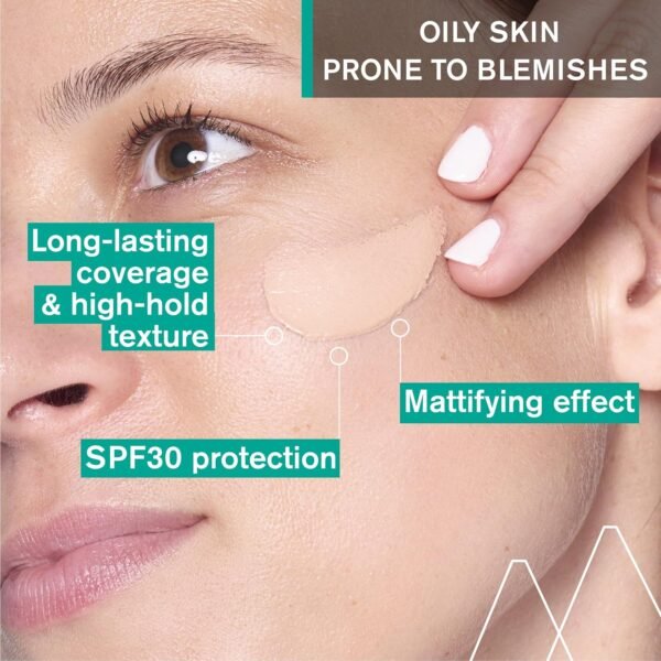 Uriage Hyseac SPF30 Trattamento globale anti-imperfezioni con AHA e acido salicilico - Riduce la lucentezza della pelle e uniforma la pelle - Elevata protezione UVA/UVB